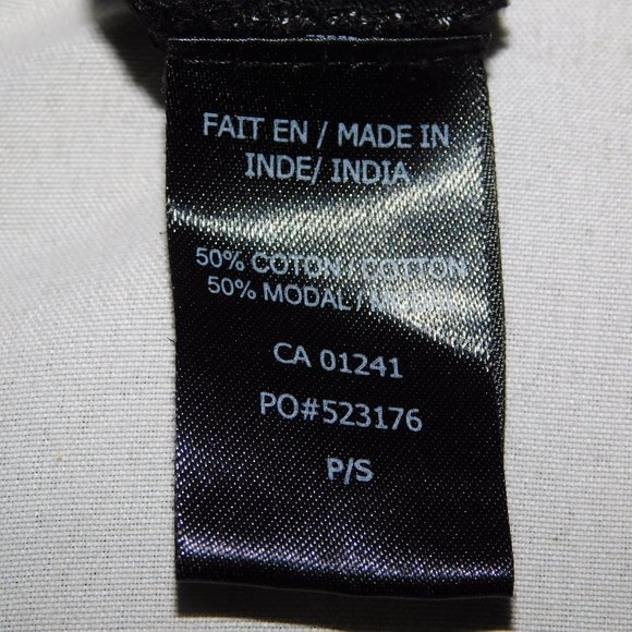 DJAB Streetwear Mens S Black White Third Eye Animal Skull T Shirt Side Zippers - Picture 3 of 10